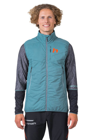 Gilet / doudoune synthétique sans manche avec technologie Airlite Windproof pour homme "Hannah − KECHU VEST" - Planète Rando