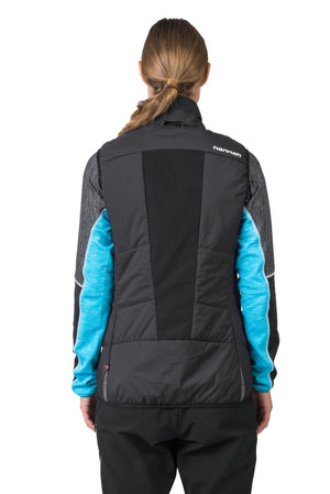 Gilet sans manche avec technologie Airlite Windproof, AFT Double Weave, Primaloft Silver Active "Hannah − NAVA VEST" - Planète Rando