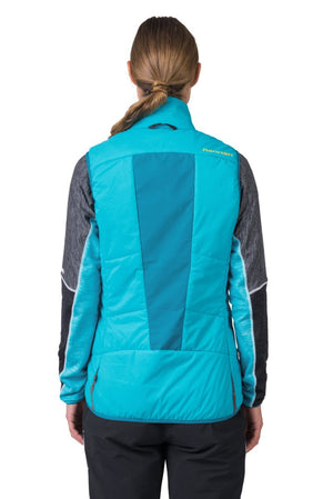 Gilet sans manche avec technologie Airlite Windproof, AFT Double Weave, Primaloft Silver Active "Hannah − NAVA VEST" - Planète Rando