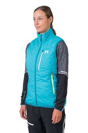 Gilet sans manche avec technologie Airlite Windproof, AFT Double Weave, Primaloft Silver Active "Hannah − NAVA VEST" - Planète Rando