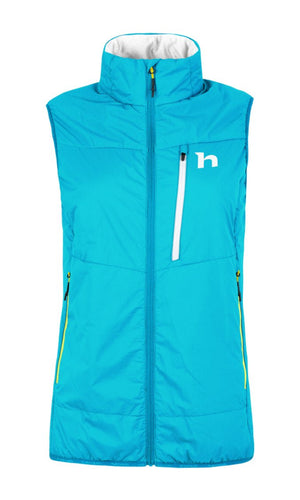 Gilet sans manche avec technologie Airlite Windproof, AFT Double Weave, Primaloft Silver Active "Hannah − NAVA VEST" - Planète Rando