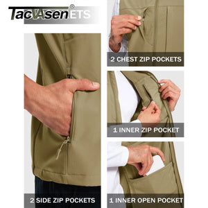 Gilet / softshell sans manche en micro - polaire pour homme "TACVASEN - CTE8" - Planète Rando