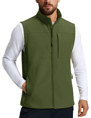 Gilet / softshell sans manche en micro - polaire pour homme "TACVASEN - CTE8" - Planète Rando