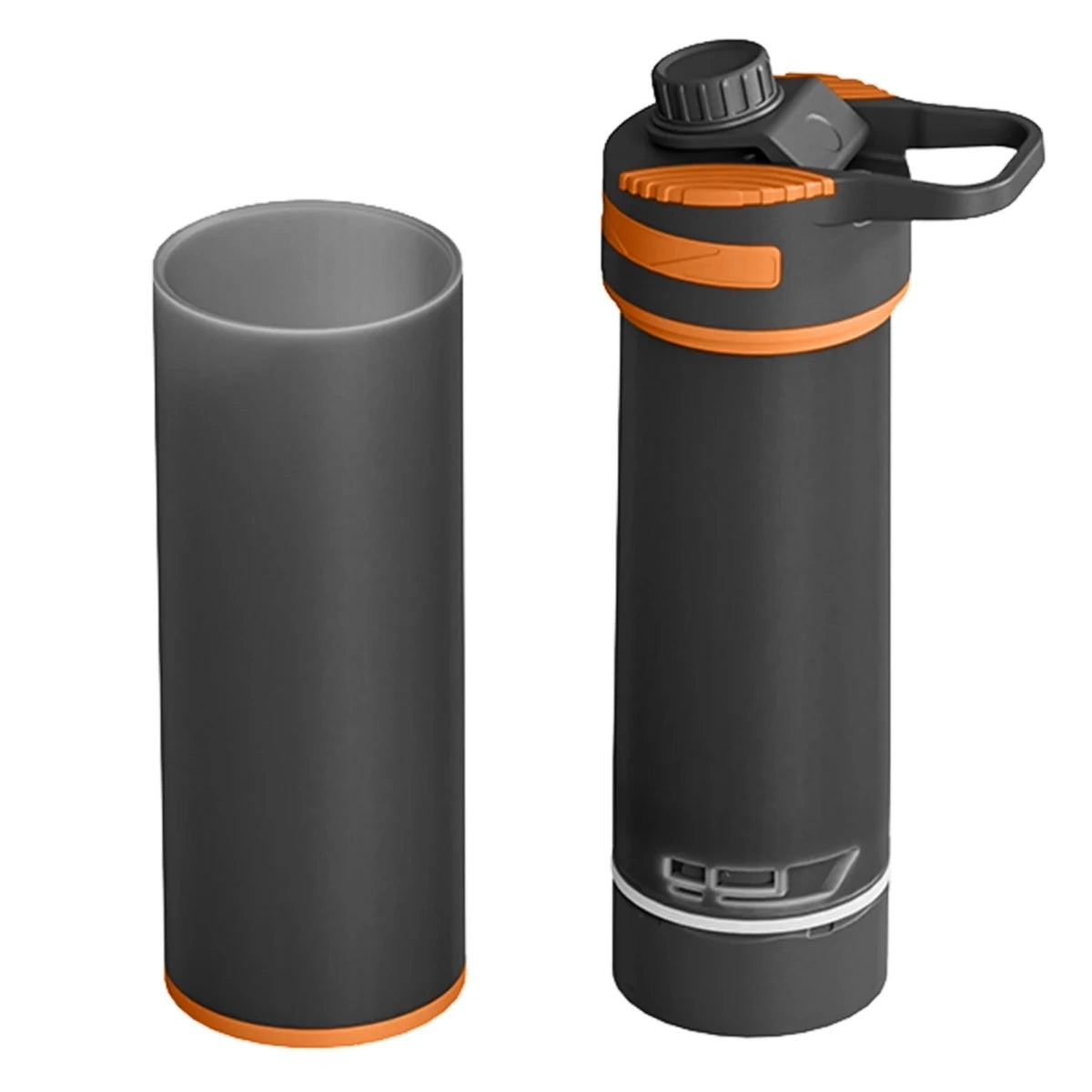 Gourde filtrante portable avec filtre ultra - fin 780ML "DGIT - K8620" - Planète Rando