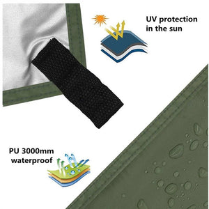 Hamac de couchage en kit 3 en 1 en toile de parachute avec moustiquaire et tarp XL "Dutrieux Outdoor - DL0100010" - Planète Rando