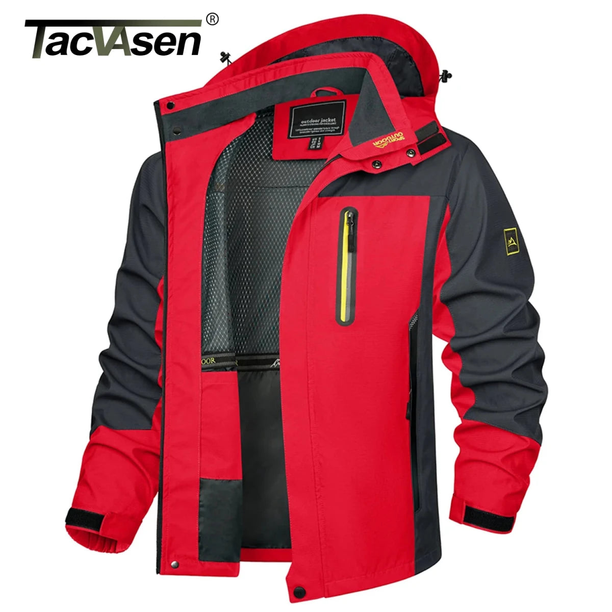 Hardshell / veste imperméable et légère pour homme "TACVASEN - TJ396" - Planète Rando