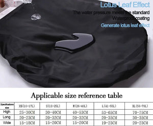 Housse de pluie / raincover imperméable pour sac à dos "Ravel Safety Outdoor - Backpack Cover" - Planète Rando