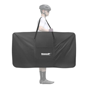 Housse de transport pour vélo grande taille : VTT 29 pouces, vélo tout suspendu, VTC, route 700C et gravel "Rhinowalk - RM291" - Planète Rando