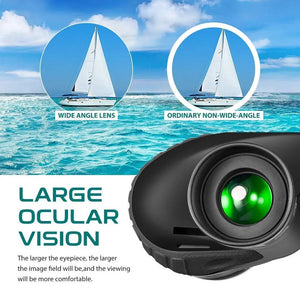 Jumelles 10x50 étanche IP55 avec télémètre boussole BAK4 HD "Bostron - CT1050C" - Planète Rando