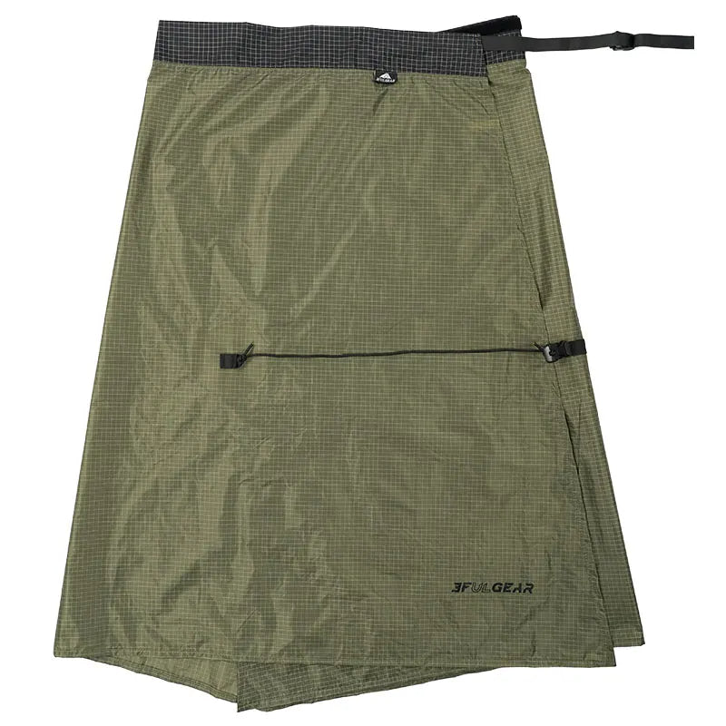 Jupe de pluie de randonnée légère et imperméable 95g "FLAME'S CREED – Rain Skirt" - Planète Rando