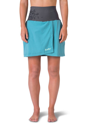 Jupe de randonnée avec short de randonnée intégré pour marche active et escalade "Rafiki − MANDREA" - Planète Rando