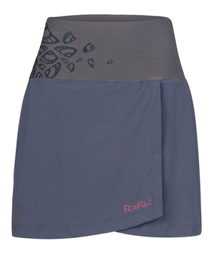 Jupe de randonnée avec short de randonnée intégré pour marche active et escalade "Rafiki − MANDREA" - Planète Rando