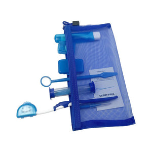 Kit de 8 brosses orthodontiques pour soins dentaires, brosse à dents, fil dentaire, cire, kit de voyage "YOUYA DENTAL - Dental floss Threaders" - Planète Rando