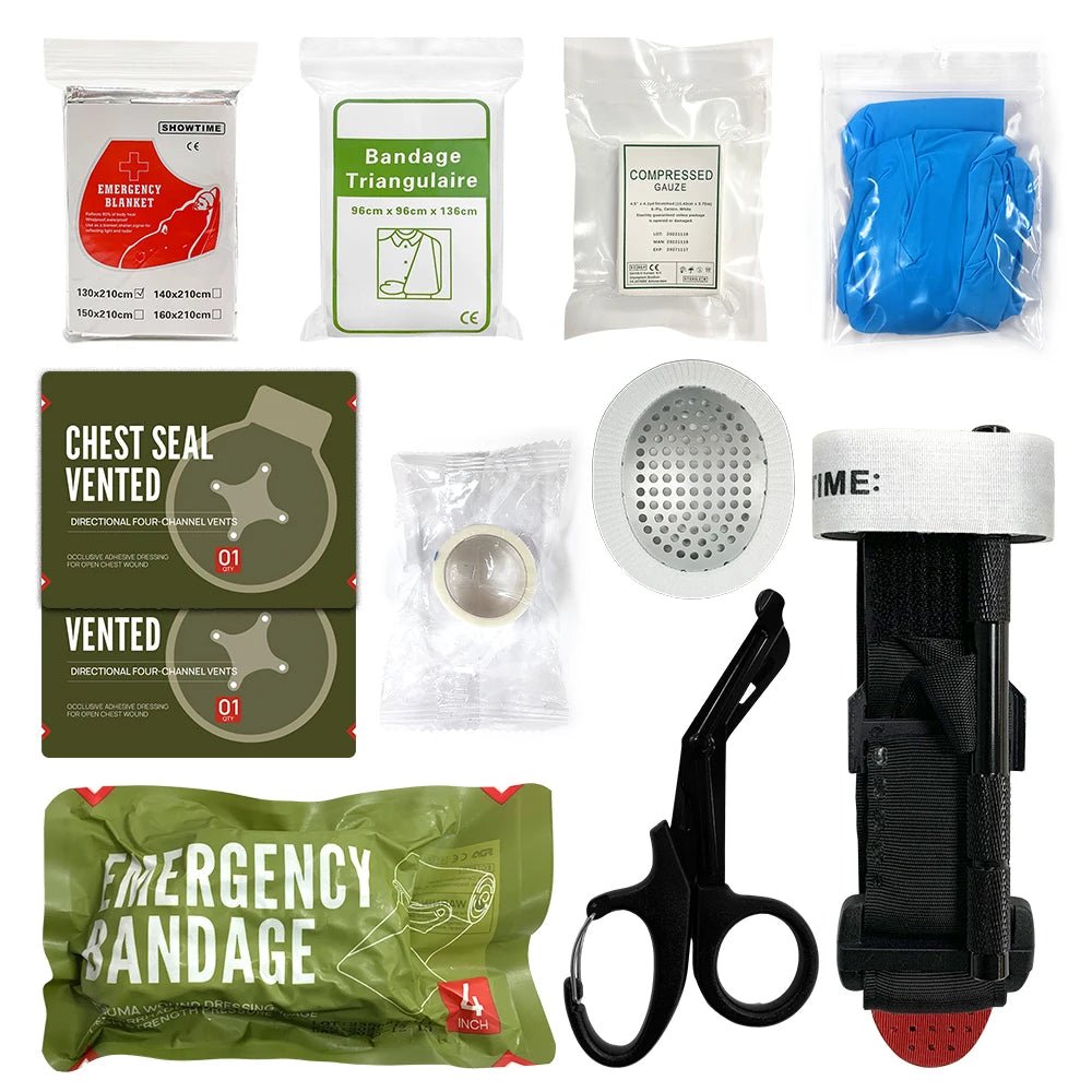 Kit de premiers secours / recharge IFAK pour les traumatismes "Carbou First Aid Kit - IFAK Refill Kit" - Planète Rando
