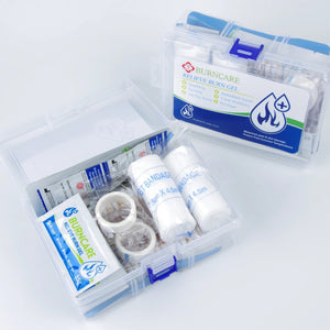 Kit de soin des brûlure anti - coups de soleil avec crème apaisante & rafraîchissante " Sanke Rescue - Burn Gel kit" - Planète Rando