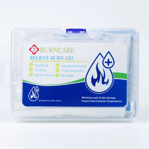 Kit de soin des brûlure anti - coups de soleil avec crème apaisante & rafraîchissante " Sanke Rescue - Burn Gel kit" - Planète Rando