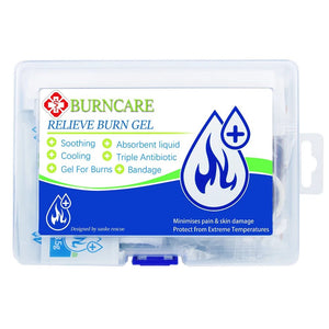Kit de soin des brûlure anti - coups de soleil avec crème apaisante & rafraîchissante " Sanke Rescue - Burn Gel kit" - Planète Rando