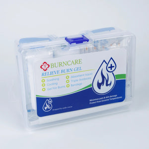 Kit de soin des brûlure anti - coups de soleil avec crème apaisante & rafraîchissante " Sanke Rescue - Burn Gel kit" - Planète Rando