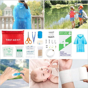 Kit de survie / trousse premiers secours avec pochette Molle "Sanke Rescue - First kit" - Planète Rando