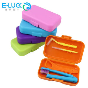 Kits hygiène portable de voyage avec brosse à dents et nettoyage dentaire "E - LUCK - EH034" - Planète Rando
