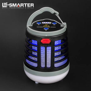 Lampe anti - moustiques d'extérieur résistante à la pluie "E - SMARTER - W882" - Planète Rando