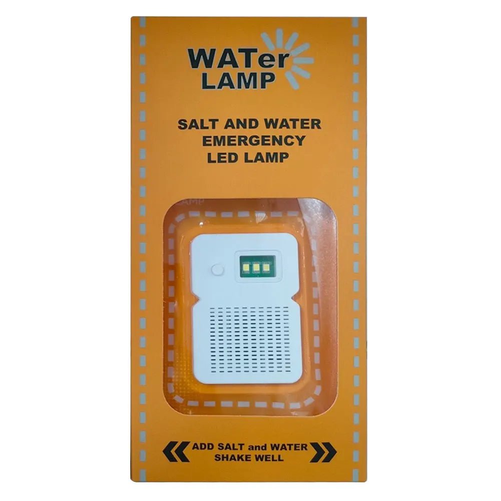 Lampe de secours LED étanche à l'eau salée / lanterne de camping réutilisable "Watter Lamp - Alloet Emergency" - Planète Rando