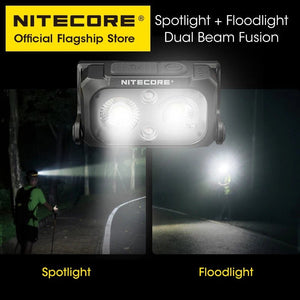 Lampe frontale 400 lumens rechargeable USB - C 3 modes à partir de 45g "NITECORE - NU25 series" - Planète Rando