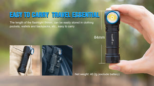 Lampe frontale à LED XP - LHI 18650 magnétique jusqu'à 1200 lumens "Trustfire - Mc18" - Planète Rando