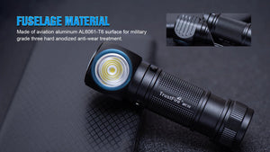 Lampe frontale à LED XP - LHI 18650 magnétique jusqu'à 1200 lumens "Trustfire - Mc18" - Planète Rando