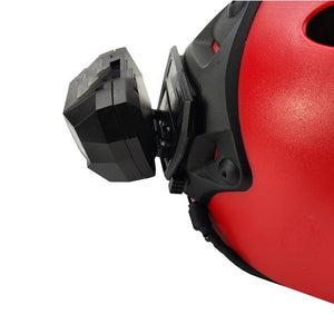 Lampe frontale tactique pour casque avec capteur de signalisation, rechargeable par USB "BOOIU - FAST MICH" - Planète Rando