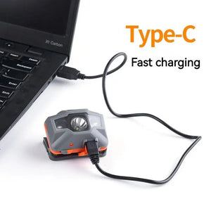 Lampe frontale ultralight LED rechargeable USB IPX4 74g "Naturehike - NH00T002 - D" - Planète Rando