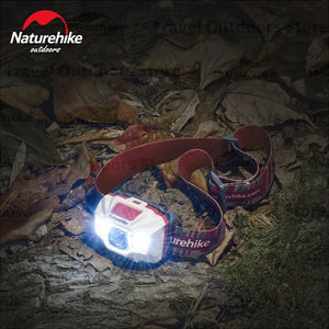 Lampe frontale ultralight LED rechargeable USB IPX4 74g "Naturehike - NH00T002 - D" - Planète Rando