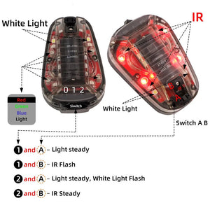 Lampe stroboscopique infrarouge, étanche, signal de survie et de sécurité "BOOIU - PCD Manta Light" - Planète Rando