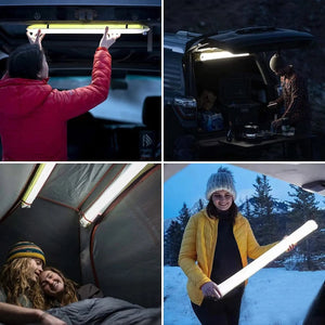 Lanterne de camping portable avec ventouse magnétique, gonflable et étanche "Ztarx - Light Tube" - Planète Rando