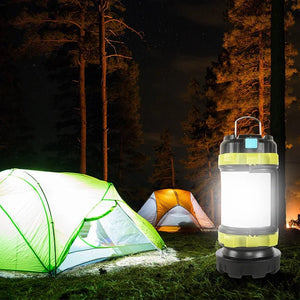 Lanterne de camping rechargeable à LED avec batterie externe 3000mAh IPX4 "OSITE SKY - Camping Lantern" - Planète Rando