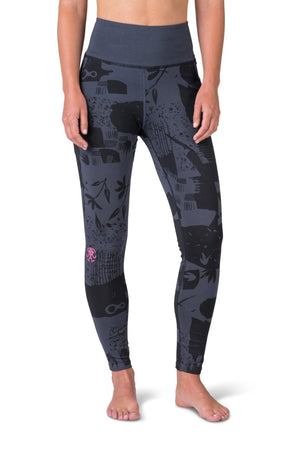 Legging élastine de randonnée, yoga ou escalade pour femme "Rafiki − CEILLAC CTN" - Planète Rando