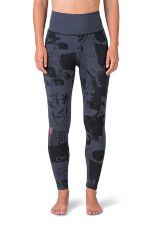 Legging élastine de randonnée, yoga ou escalade pour femme "Rafiki − CEILLAC CTN" - Planète Rando