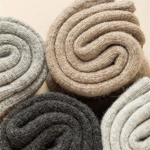 Lot de 2 paires de chaussettes thermiques pour homme en laine mérinos "YIQXLICC - 202412" - Planète Rando