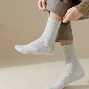 Lot de 4 paires de chaussettes thermiques pour homme en laine mérinos "YIQXLICC - 202411" - Planète Rando