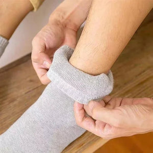 Lot de 4 paires de chaussettes thermiques pour homme en laine mérinos "YIQXLICC - 202411" - Planète Rando