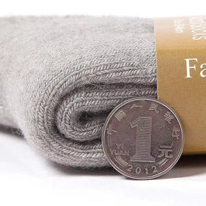 Lot de 4 paires de chaussettes thermiques pour homme en laine mérinos "YIQXLICC - 202411" - Planète Rando