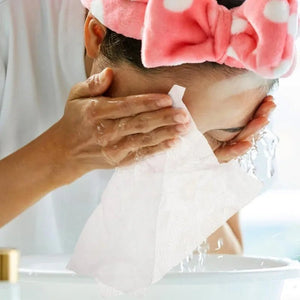 Lot de lingettes compressées pour le visage "Towel travel" - Planète Rando