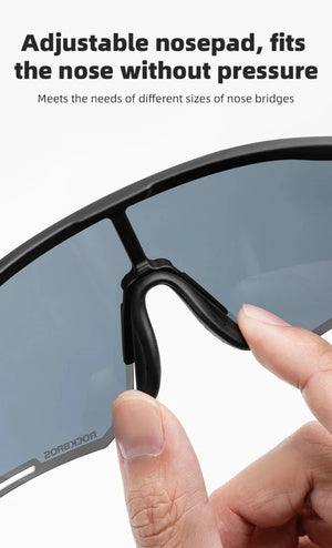 Lunettes connectée / audio Bluetooth V5.2 avec batterie rechargeable 120 mAh & technologie Vstimulations "ROCKBROS - SP2500 series" - Planète Rando