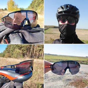 Lunettes de cyclisme photochromique de protection pour VTT et cyclisme sur route "ROCKBROS - SP216" - Planète Rando