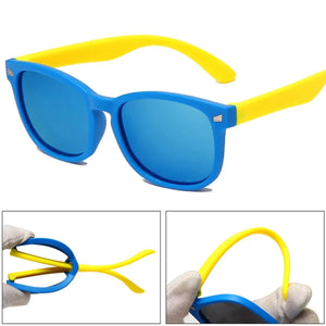 Lunettes de soleil pour enfants UV400 pour filles et garçons "KZKRN - Polarized Lens" - Planète Rando