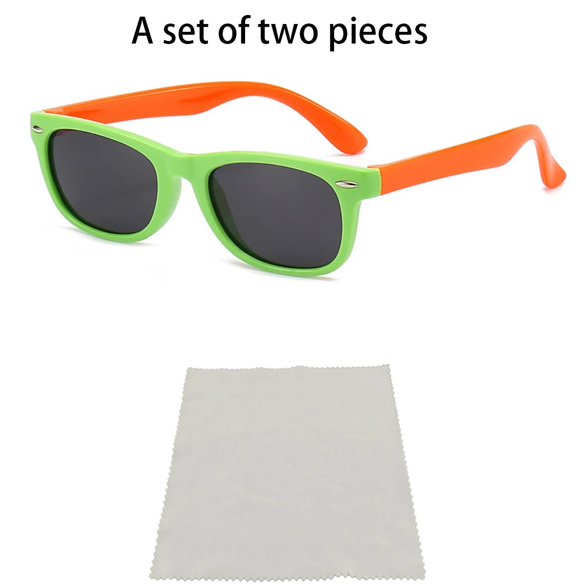 Lunettes de soleil pour enfants UV400 pour filles et garçons "KZKRN - Polarized Lens" - Planète Rando