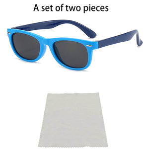 Lunettes de soleil pour enfants UV400 pour filles et garçons "KZKRN - Polarized Lens" - Planète Rando