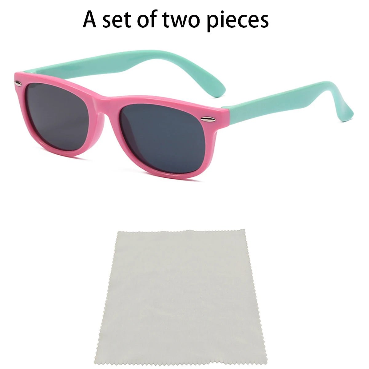 Lunettes de soleil pour enfants UV400 pour filles et garçons "KZKRN - Polarized Lens" - Planète Rando
