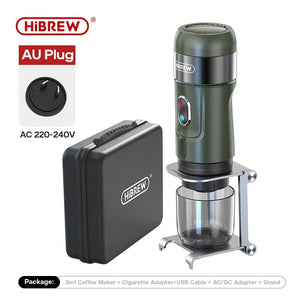 Machine à café expresso portable sans fil compatible avec les capsules Nespresso / Dolce Gusto "HiBREW - H4B" - Planète Rando