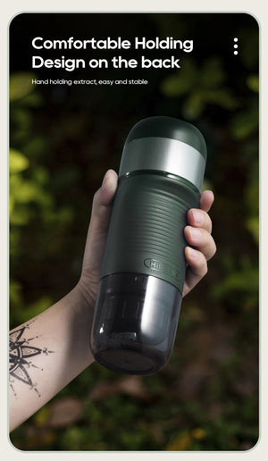 Machine à café expresso portable sans fil compatible avec les capsules Nespresso / Dolce Gusto "HiBREW - H4B" - Planète Rando